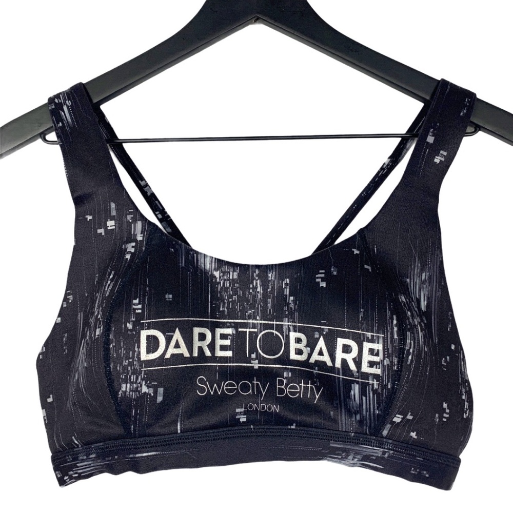 Sweaty Betty Infinity Tonal Glitch Workout Bra